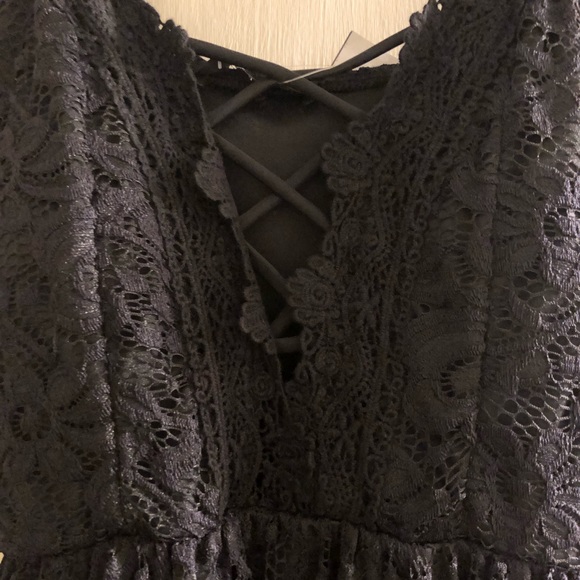 New with tags Papaya Black lace dress size small - Picture 2 of 6